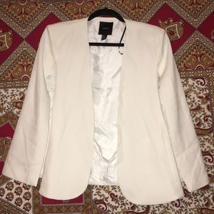 Forever 21 All White Blazer